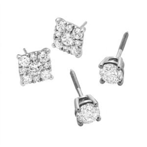 Diamond Stud Earrings